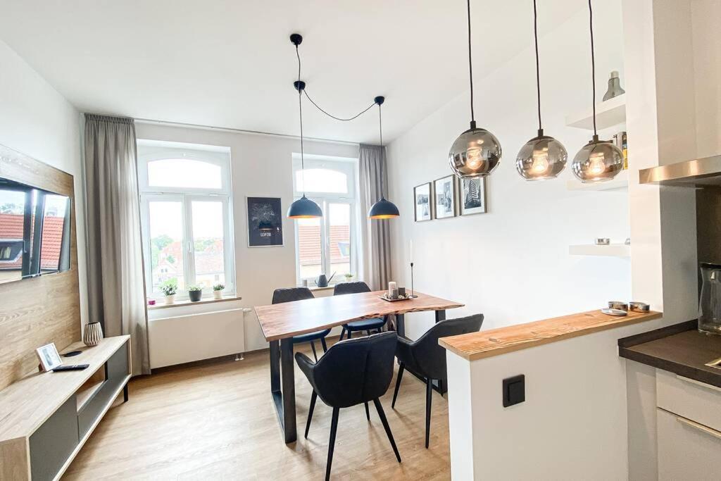 Luxus-Apartment In Leipzig Mit Privat-Parkplatz Εξωτερικό φωτογραφία