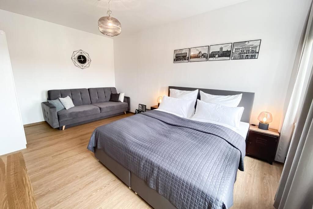 Luxus-Apartment In Leipzig Mit Privat-Parkplatz Εξωτερικό φωτογραφία
