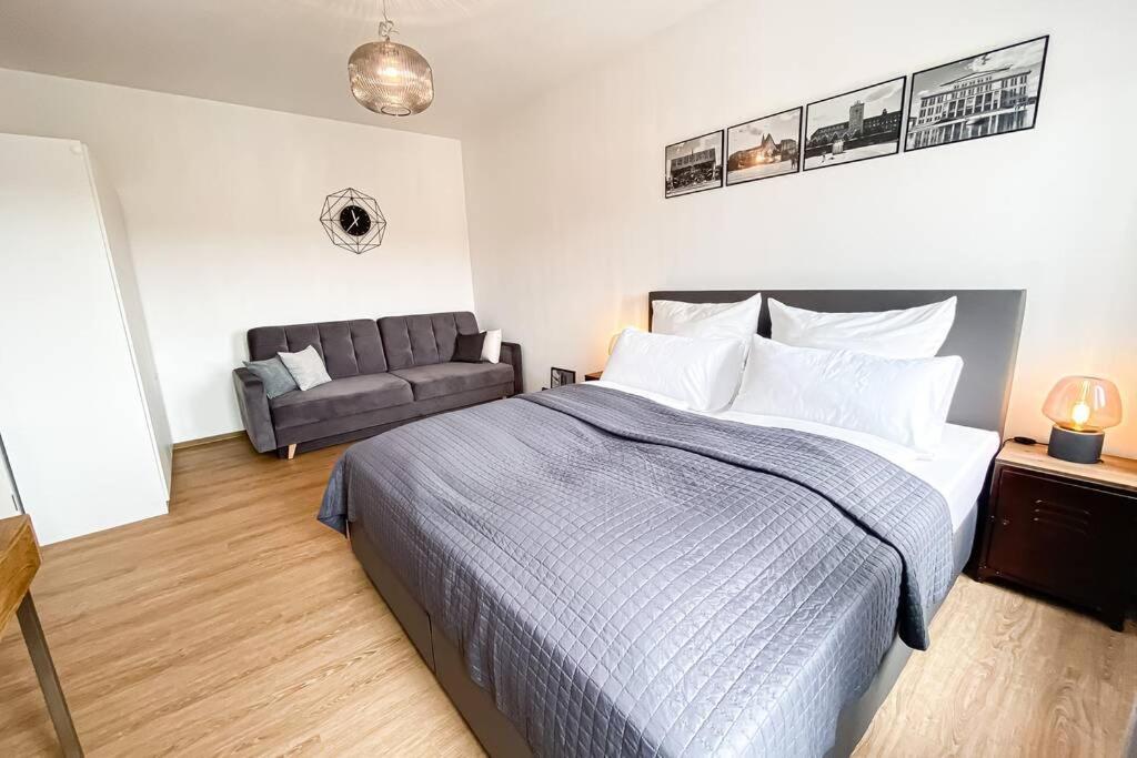 Luxus-Apartment In Leipzig Mit Privat-Parkplatz Εξωτερικό φωτογραφία
