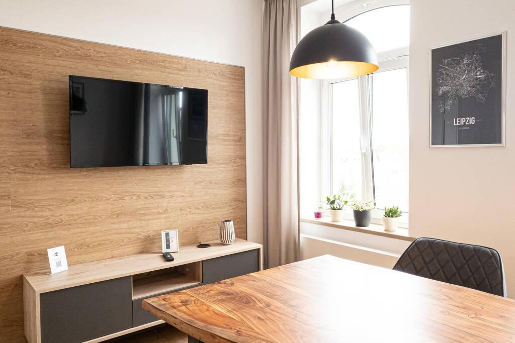 Luxus-Apartment In Leipzig Mit Privat-Parkplatz Εξωτερικό φωτογραφία