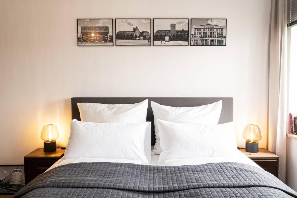 Luxus-Apartment In Leipzig Mit Privat-Parkplatz Εξωτερικό φωτογραφία