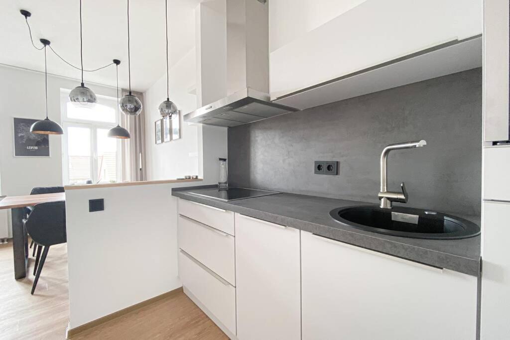 Luxus-Apartment In Leipzig Mit Privat-Parkplatz Εξωτερικό φωτογραφία