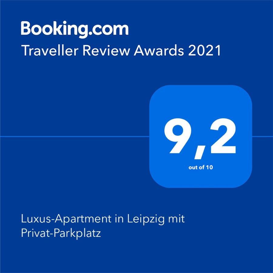 Luxus-Apartment In Leipzig Mit Privat-Parkplatz Εξωτερικό φωτογραφία